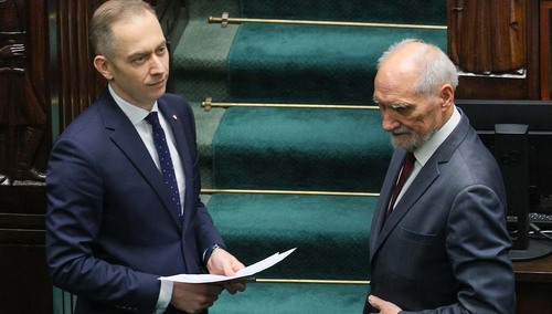 Cezary Tomczyk i Antoni Macierewicz