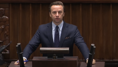 Wicemarszałek Sejmu Krzysztof Bosak