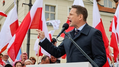 Kandydat na prezydenta Rafał Trzaskowski