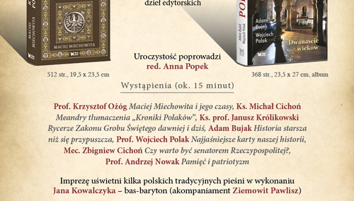 Plakat promujący wydarzenie "Blask Rzeczypospolitej"