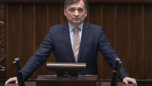 Były minister sprawiedliwości Zbigniew Ziobro