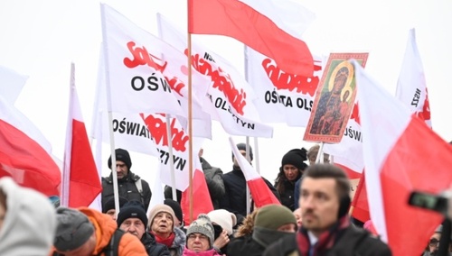 Protest oświatowej Solidarności - zdjęcie poglądowe