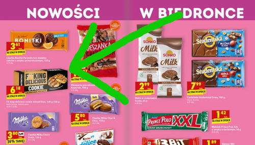"oferta" Biedronki
