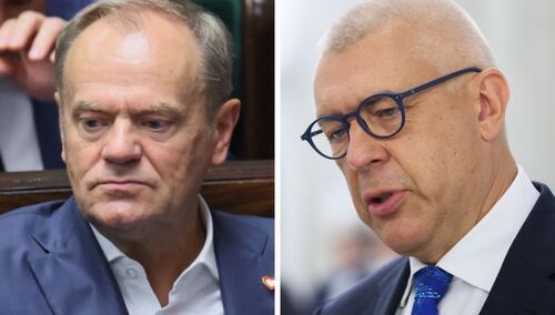 Donald Tusk i Roman Giertych
