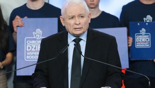 Szef PiS Jarosław Kaczyński