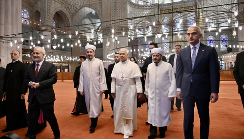 Papież w Meczecie Sułtana Ahmeda