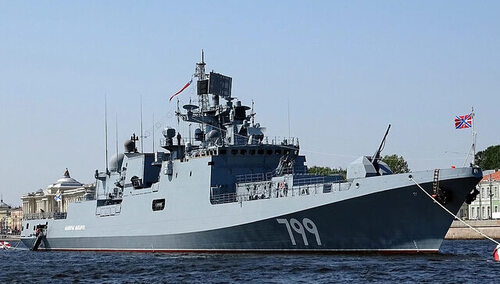 Rosyjska fregata płonie na Morzu Czarnym? Nieoficjalnie: Trafiona ukraińską rakietą