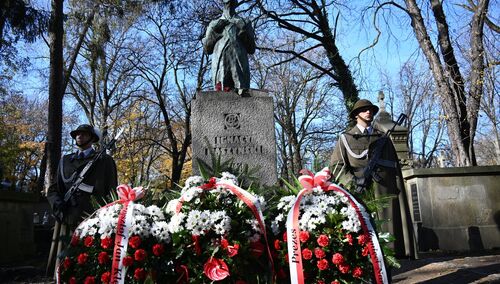 Uroczystości upamiętniające Ignacego Daszyńskiego i Wincentego Witosa