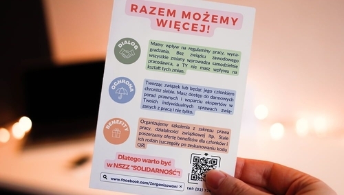 PUP w Zawierciu. W ciągu dwóch miesięcy większość pracowników wstąpiła do Solidarności