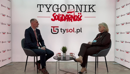 Adam Chmielecki i Maria Ochman