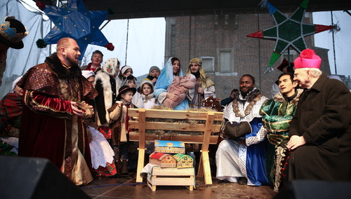 Finał Orszaku Trzech Króli w Krakowie. Abp Marek Jędraszewski 