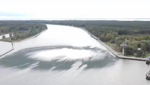 [Video] Tak wybuchła 5,4-tonowa bomba Tallboy w Świnoujściu. Nagranie robi wrażenie