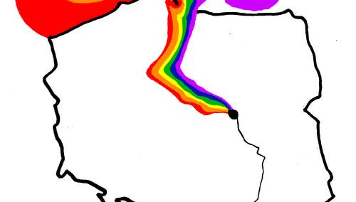 [Nowy rysunek Krysztopy] "Czujecie tę falę pozytywnej energii z Warszawy?"