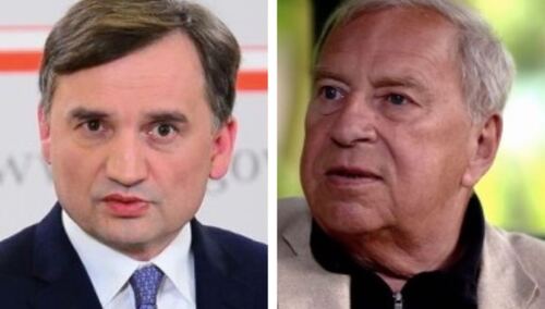 Zbigniew Ziobro i Jerzy Stuhr