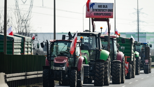 Protesty rolników, zdjęcie poglądowe