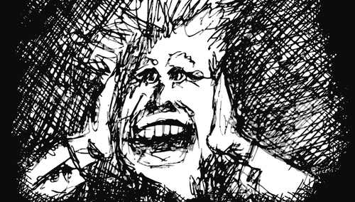 Panika. Ilustracja poglądowa