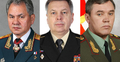 Siergiej Szojgu, Igor Kostiukow, Walerij Gierasimow