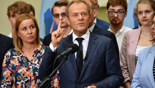 Były premier, p.o. przewodniczącego Platformy Obywatelskiej Donald Tusk