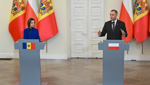 Wizyta prezydent Mołdawii. Maia Sandu, Karol Nawrocki