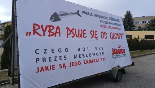 Sąd przywrócił do pracy przewodniczącego "S" w Meblomorze