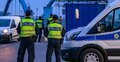 Niemiecka policja monitorująca wjazd do Niemiec – Frankfurt nad Odrą