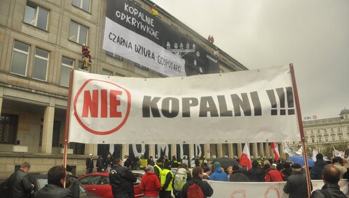 Protesty ekologów Greenpeace
