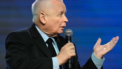 Prezes PiS Jarosław Kaczyński