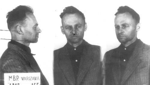 Witold Pilecki. Zdjęcie więzienne MBP