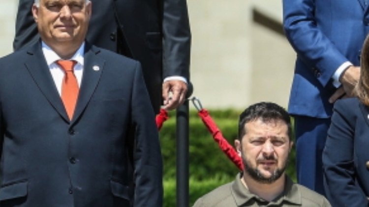 Prezydent Ukrainy i premier Węgier