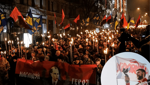 Marsz na cześć S. Bandery z 2015 r.