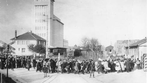 Transport Żydów z Francji do obozów