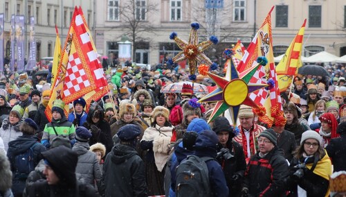 Orszak Trzech Króli w Krakowie, 6.01.2018
