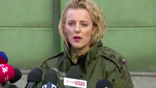 „Nasi funkcjonariusze i ich rodziny są nagabywani przez jedną ze stacji”. Szokujące słowa rzecznik Straży Granicznej