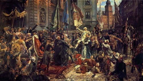 Jan Matejko "Konstytucja 3 Maja"