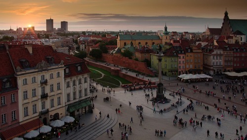 Warszawa. Plac Zamkowy