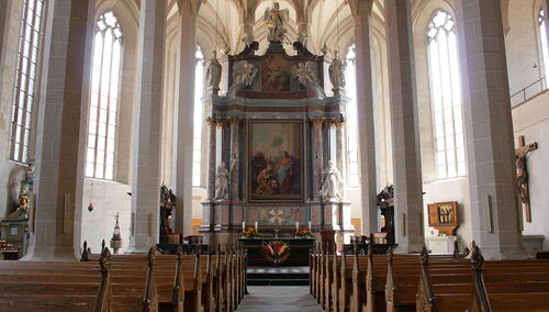 ołtarz główny katedry św. Piotra w Budziszynie