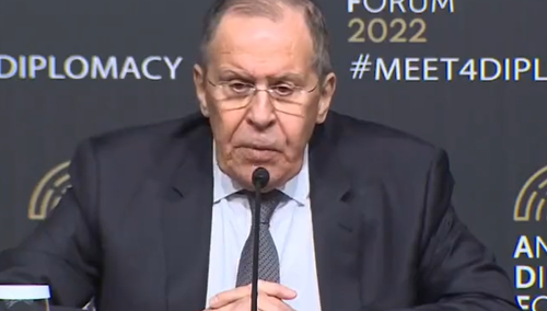 Szef rosyjskiej dyplomacji Siergiej Ławrow