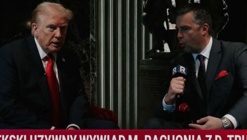 Donald Trump w Telewizji Republika