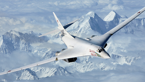 Rosyjski bombowiec Tu-160