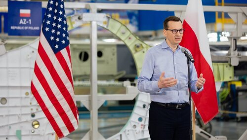 Premier: W Lockheed Martin tworzy się bezpieczeństwo Polski