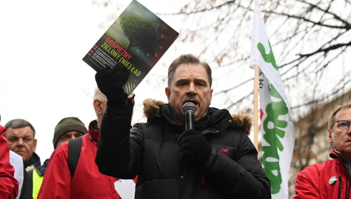 Demonstracja Solidarności przeciwko Zielonemu Ładowi