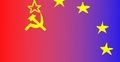 Flaga ZSRR/ UE