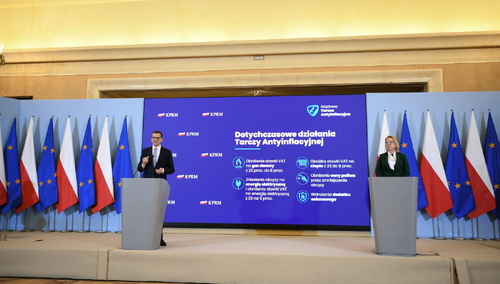 Główny ekonomista ING: "Tarcze chwilowo zmniejszą skutki wysokiego wzrostu cen, ale nie obniżą inflacji później"