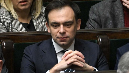 Minister finansów Andrzej Domański