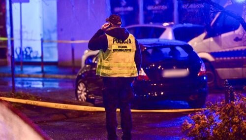 obława policji w Krakowie