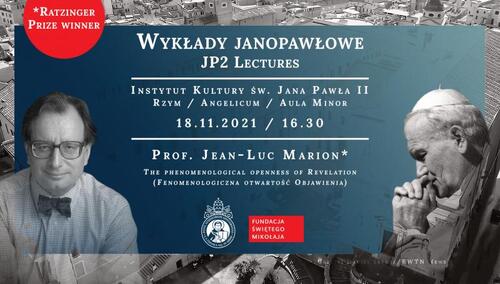 [Dziś] Wykład Jean-Luca Mariona: „Fenomenologiczna otwartość Objawienia”