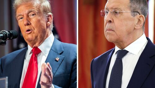 Donald Trump, Siergiej Ławrow