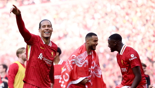 Virgil van Dijk, Cody Gakpo i Ibrahima Konate