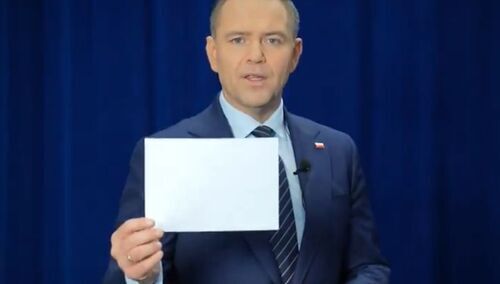 Karol Nawrocki również ma kopertę dla Rafała Trzaskowskiego
