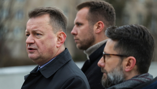 Mariusz Błaszczak, Jan Kanthak, Radosław Fogiel